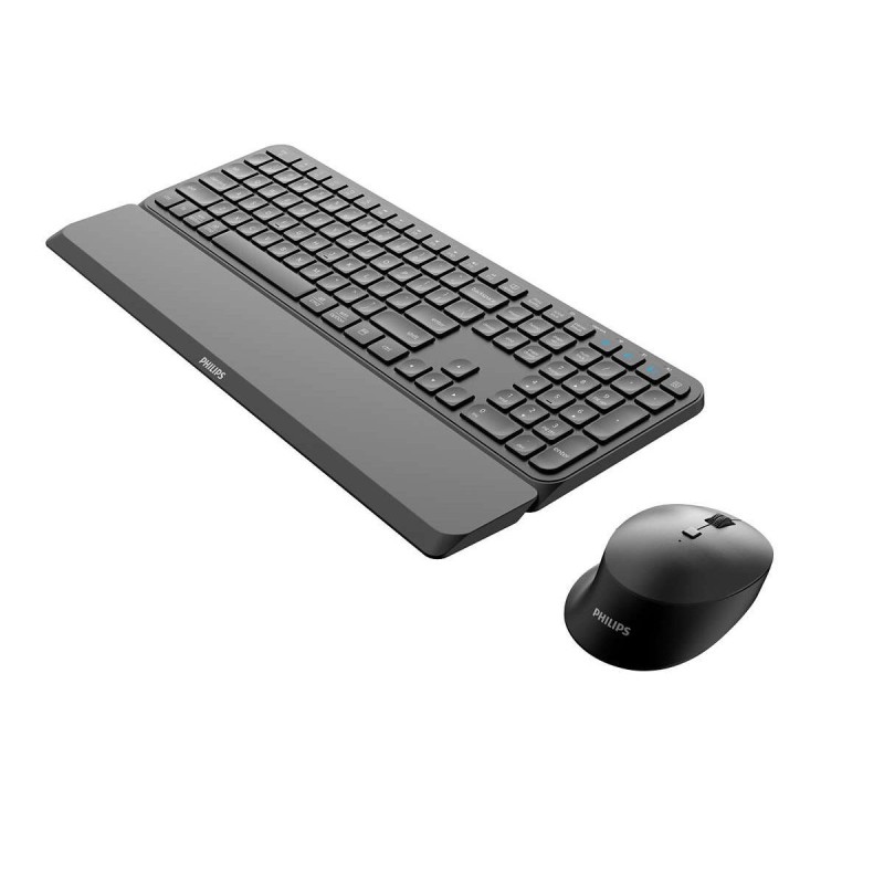 clavier et souris Philips SPT6607B/16 Noir