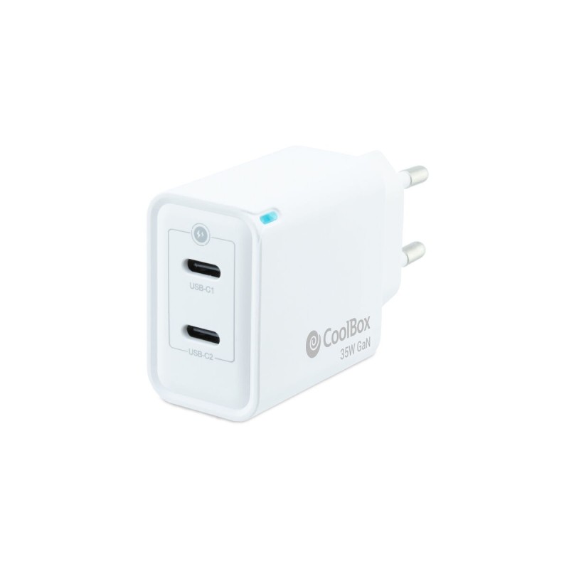 Chargeur mural CoolBox COO-CUP-35CC Blanc 35 W