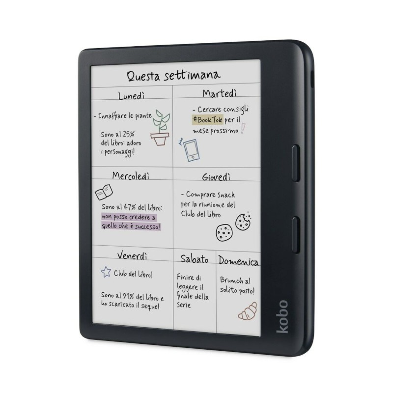 eBook Rakuten N428-KU-BK-K-CK Noir 32 GB 7"