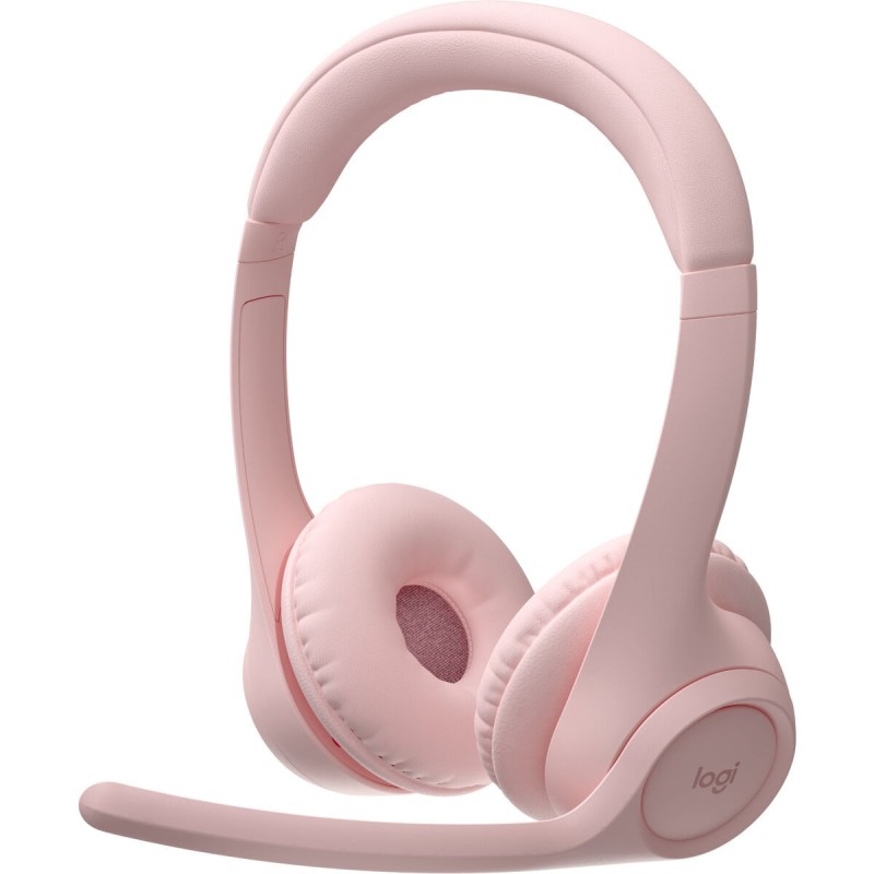 Casques avec Microphone Logitech 981-001412 Rose