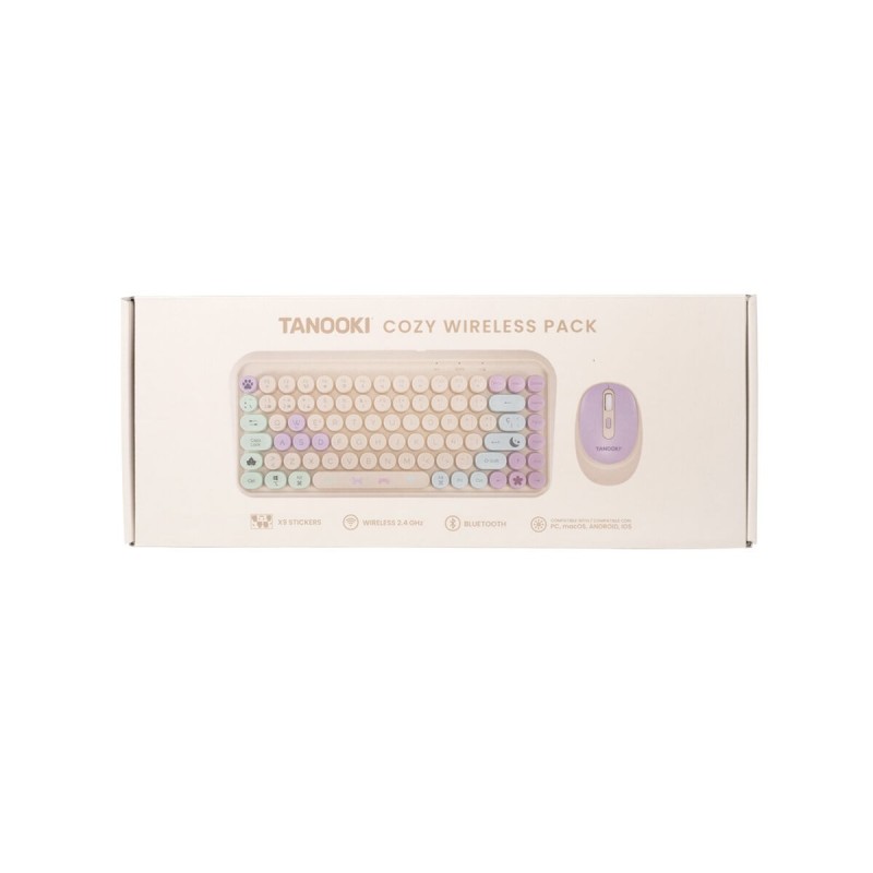 clavier et souris FR-TEC TNK4001 QWERTY