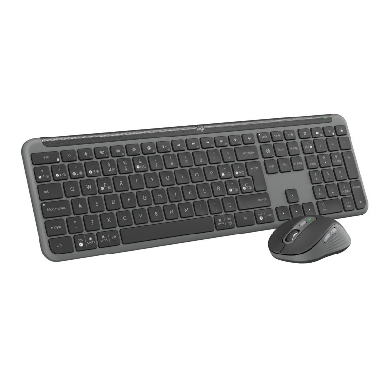 clavier et souris Logitech MK950 Graphite Espagnol QWERTY