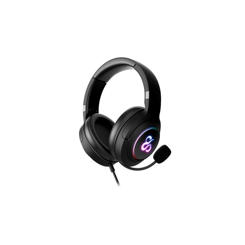 Casques avec Microphone Newskill NS-HS-SOBEK-71 Noir