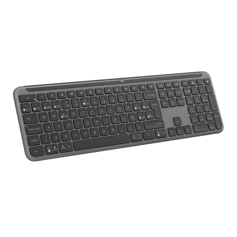 Clavier sans fil Logitech 920-012455 Graphite QWERTY