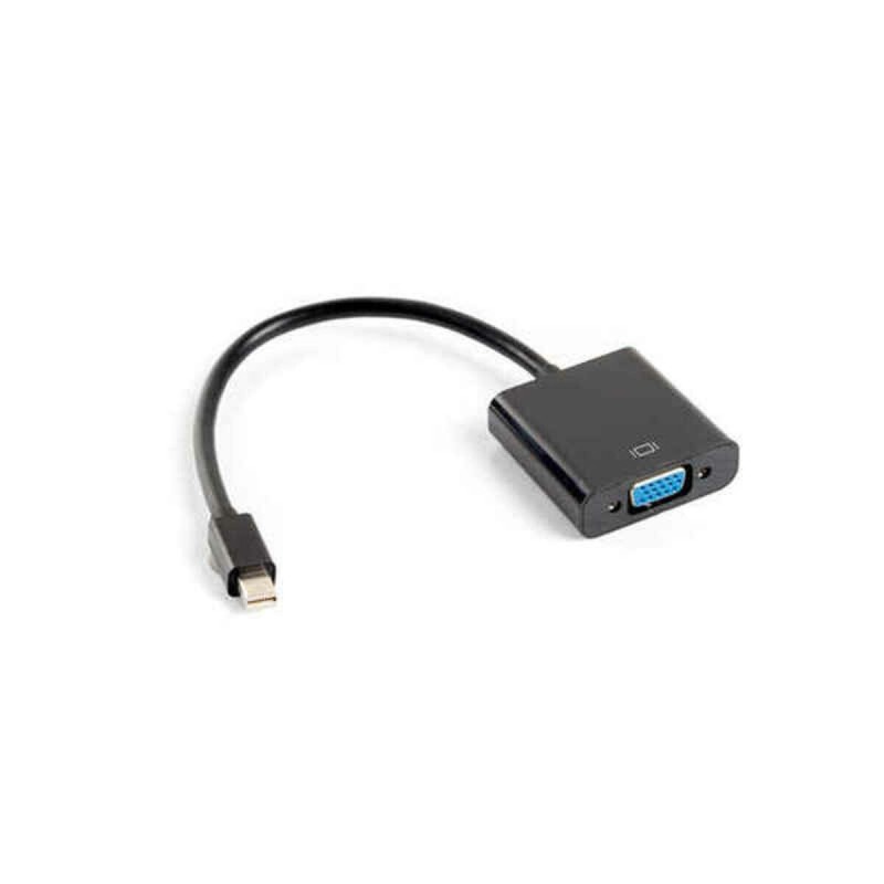 Adaptateur Mini DisplayPort vers VGA Lanberg AD-0006-BK Noir