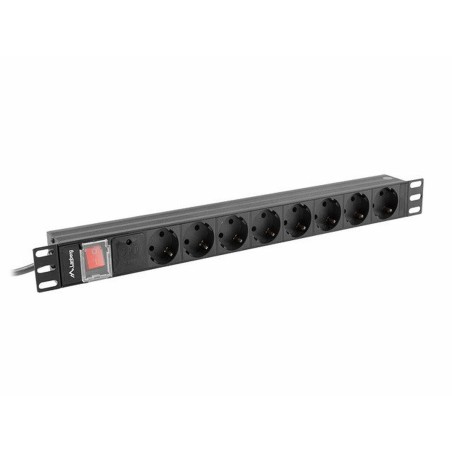 Rallonge 19'' 8 Tomas Schuko Lanberg PDU-08F-0200-BK