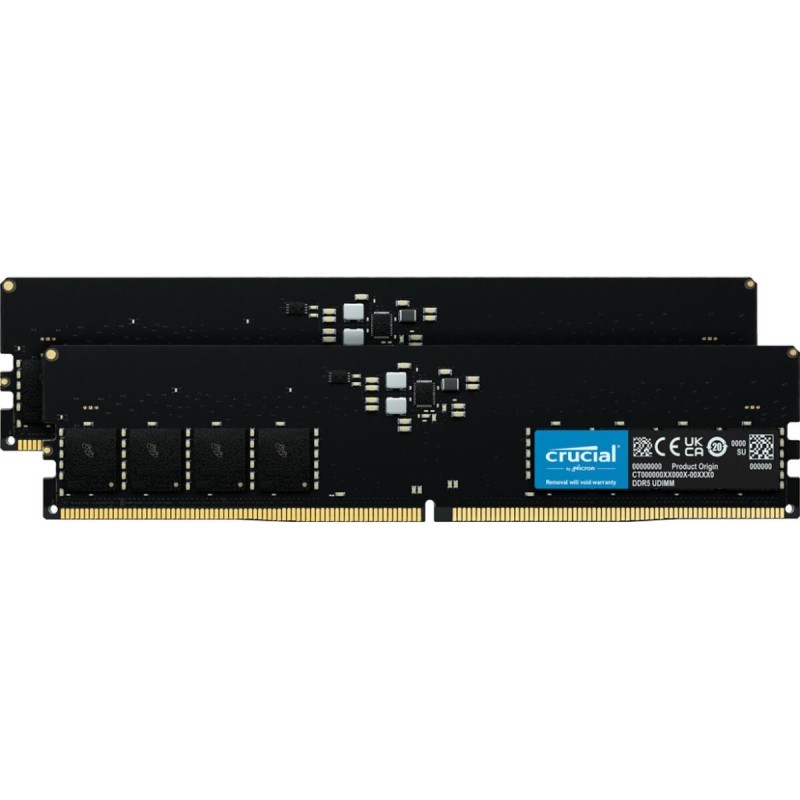 Mémoire RAM Crucial CT2K32G56C46U5 64 GB DDR5 SDRAM DDR5 5600 MHz