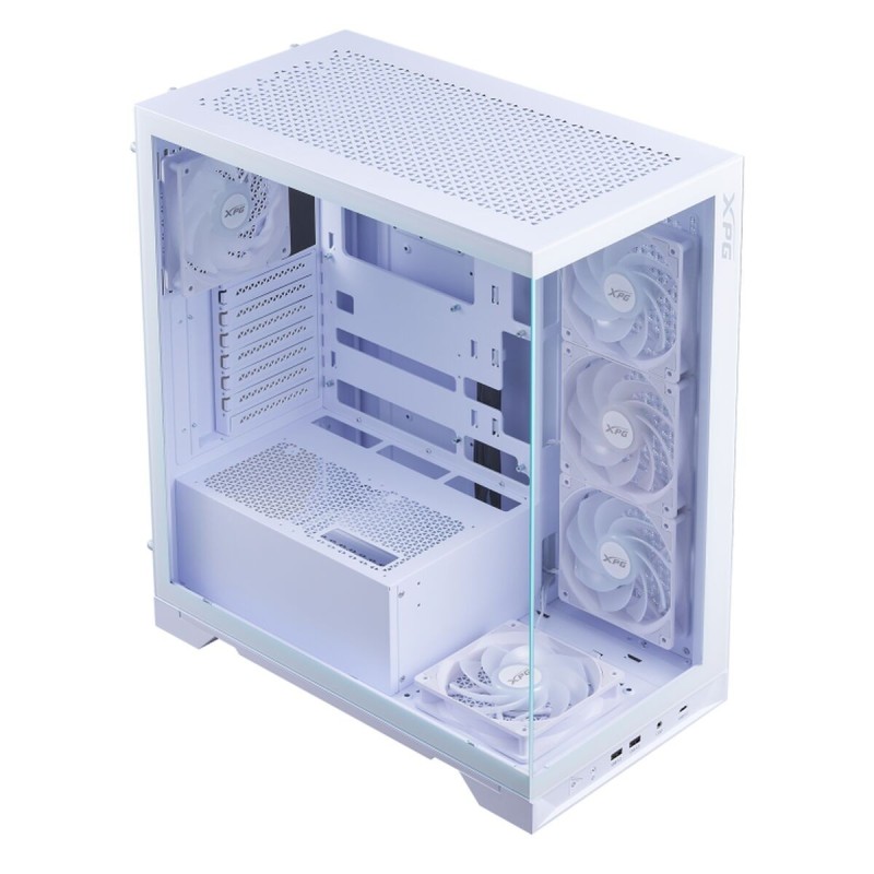 Boîtier ATX semi-tour XPG 75261502 Blanc