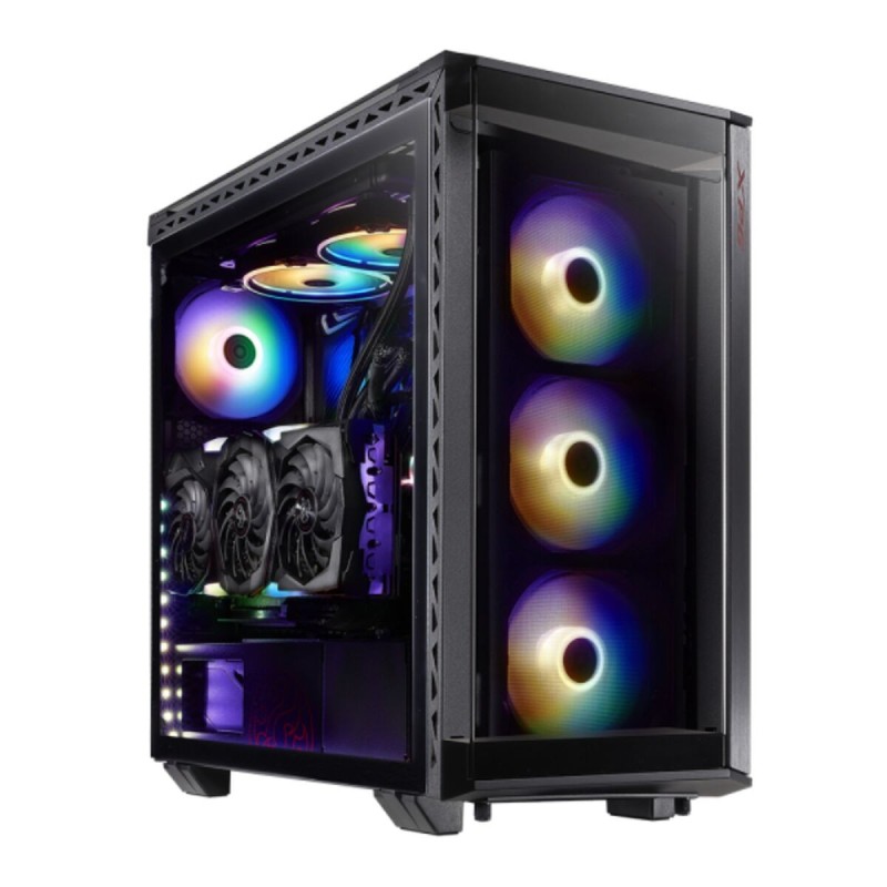 Boîtier Demi Tour Micro ATX / Mini ITX / ATX XPG Battlecruiser Noir ARGB