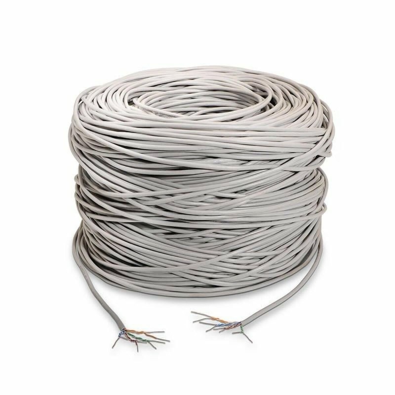 Câble RJ45 Catégorie 5e UTP Aisens A133-0208 100 m Gris