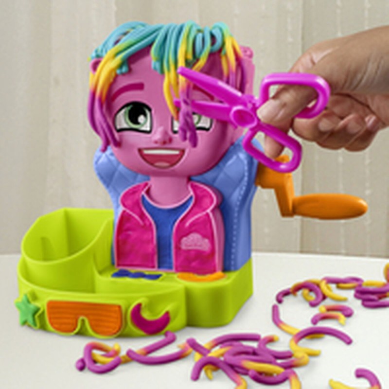 Pâte à modeler en argile Hasbro Playdoh Accessoires 6 Pots Coiffure