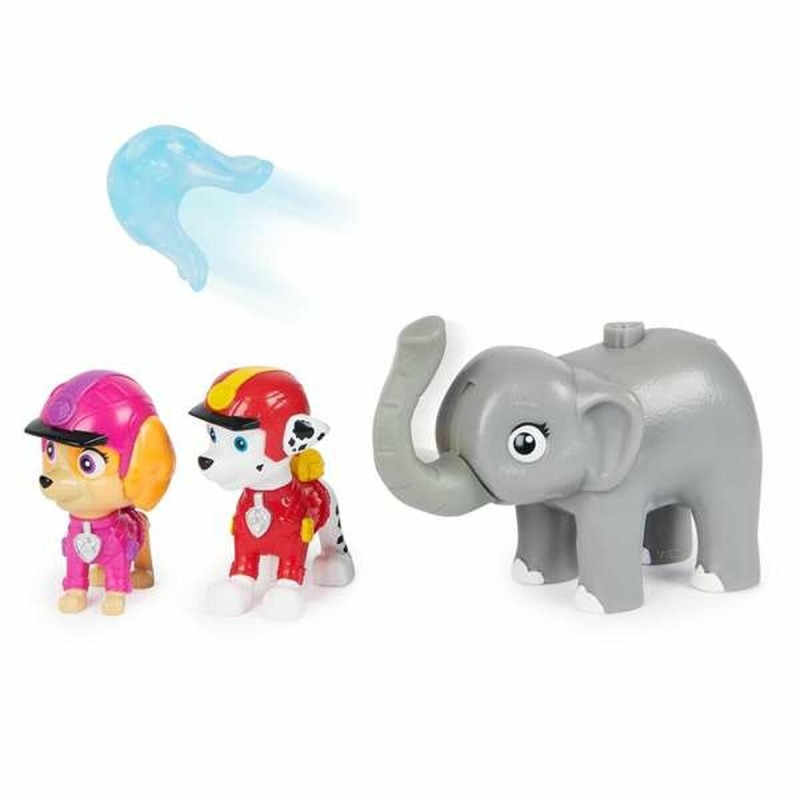 Playset The Paw Patrol Jungle (4 Unités)