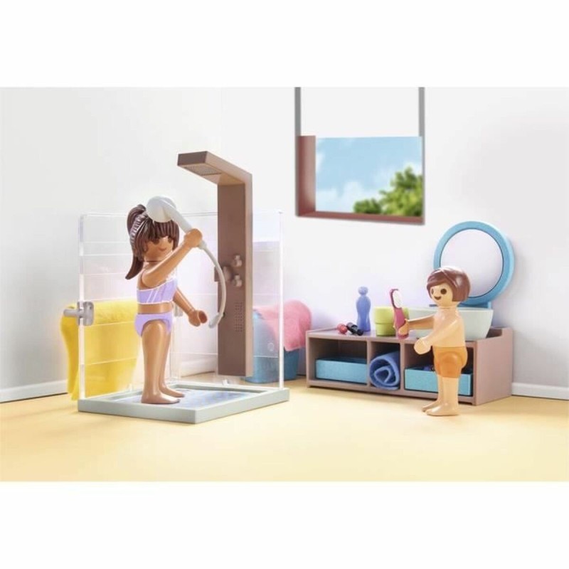 Playset Playmobil 71611 - Bathroom bathtub 55 Pièces