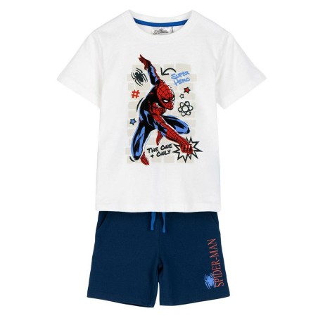 Ensemble de Vêtements Spider-Man Blanc