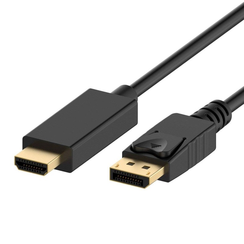 Câble DisplayPort Ewent EW-140300-030-N-P HDMI Noir