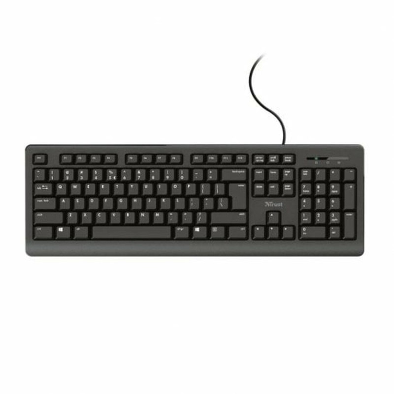 Clavier Trust 23982 Noir Espagnol Qwerty