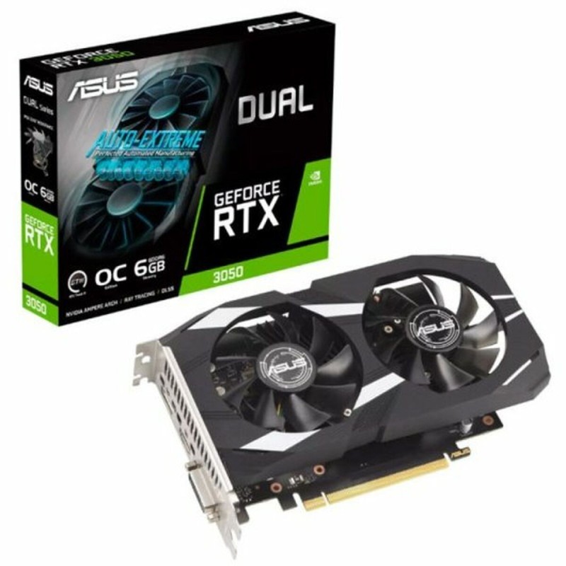 Carte Graphique Asus 90YV0K60-M0NA00 Nvidia GeForce RTX 3050 6 GB GDDR6