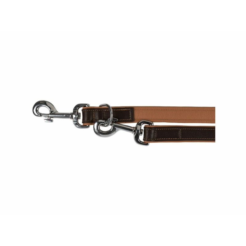 Laisse réglable pour chien Trixie Marron Marron Clair S/M 2 m