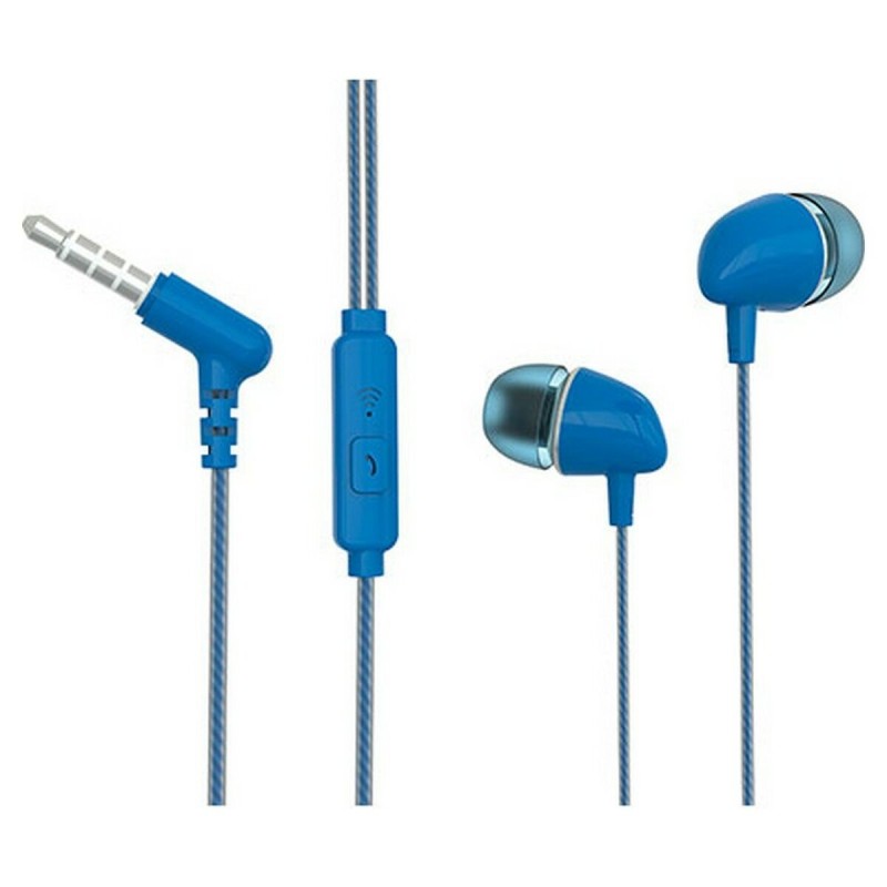 Casques avec Microphone TM Electron Bleu