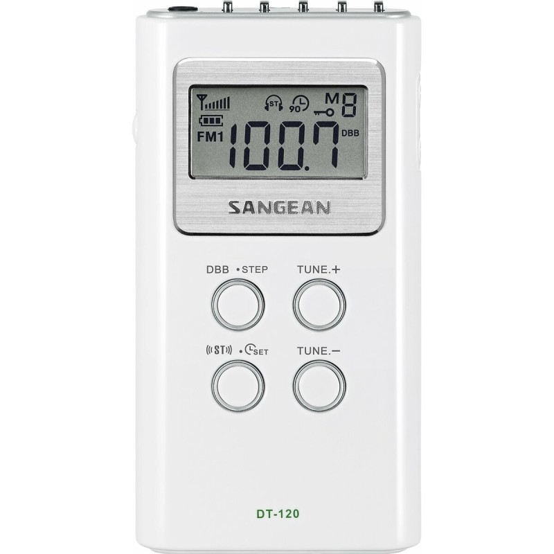 Radio Sangean DT120W BLANCO Blanc