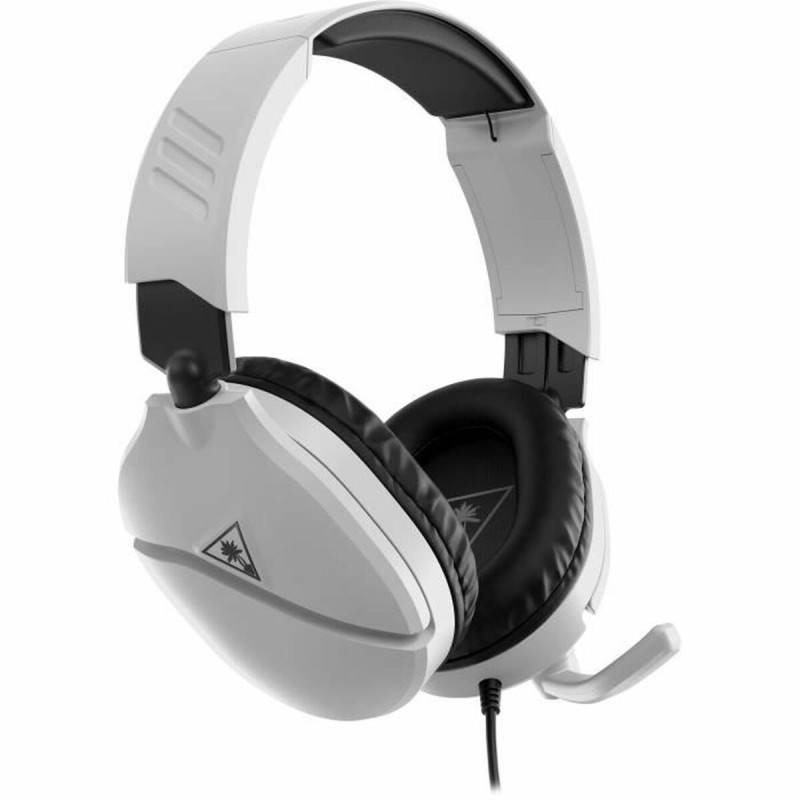 Casques avec Microphone Turtle Beach TBS-2001-15 Blanc Noir