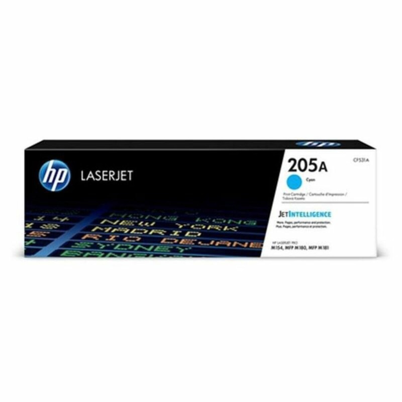 Toner original HP CF531A Cyan