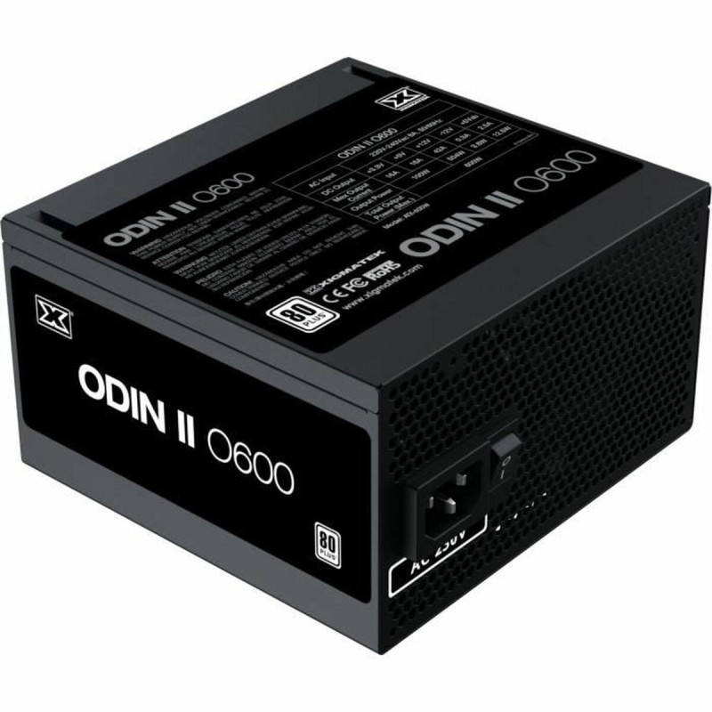 Bloc d’Alimentation XIGMATEK Odin II O600 80 PLUS ATX 600 W