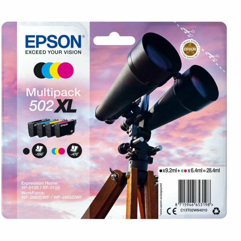 Cartouche d'encre originale Epson Multipack 502XL