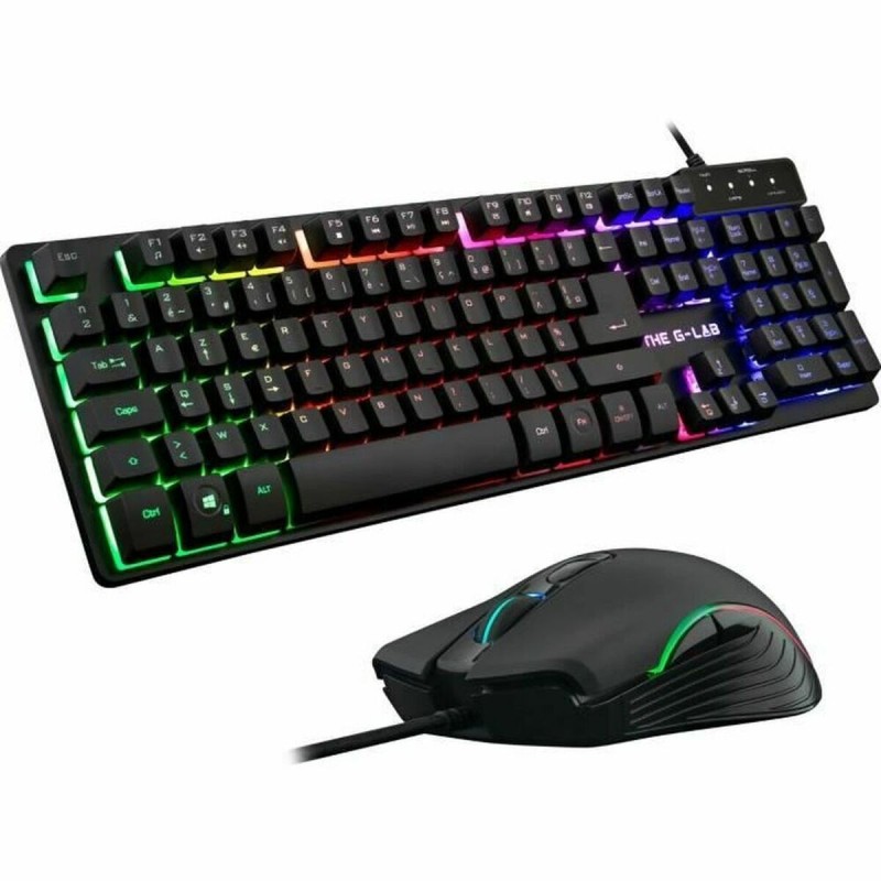 clavier et souris The G-Lab PACK-WL-PC-BK