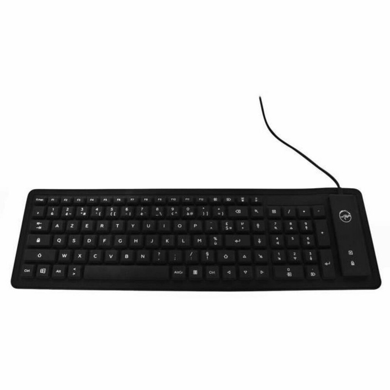 Clavier Mobility Lab ML300559 AZERTY Enveloppante Noir