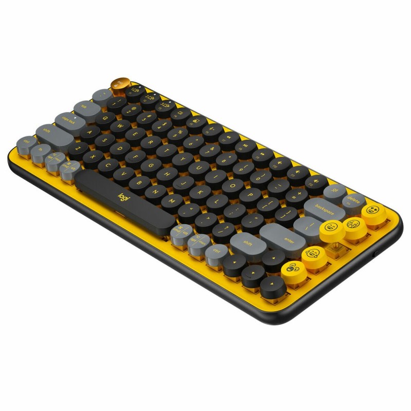 Clavier Logitech POP Français Jaune AZERTY