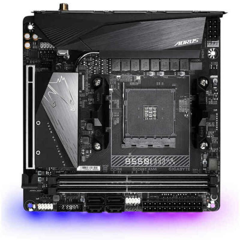 Carte Mère Gigabyte B550I AORUS PRO AX mATX AM4     AMD AM4 AMD AMD B550