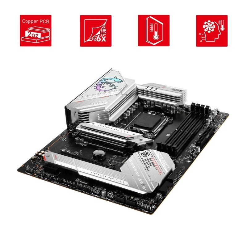 Carte Mère MSI MPG B650 EDGE WIFI AMD AM5 AMD AMD B650