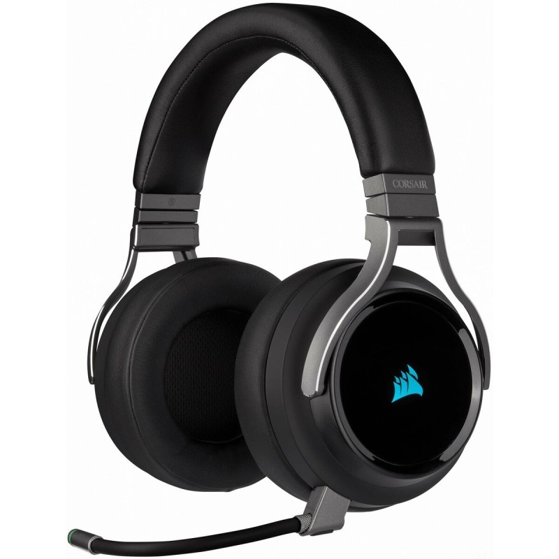 Casques Bluetooth avec Microphone Corsair Virtuoso RGB Noir Multicouleur