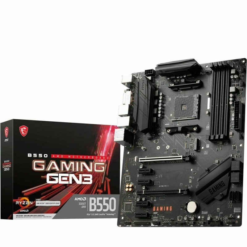 Carte Mère MSI B550 GAMING GEN3 AMD B550 AMD AMD AM4