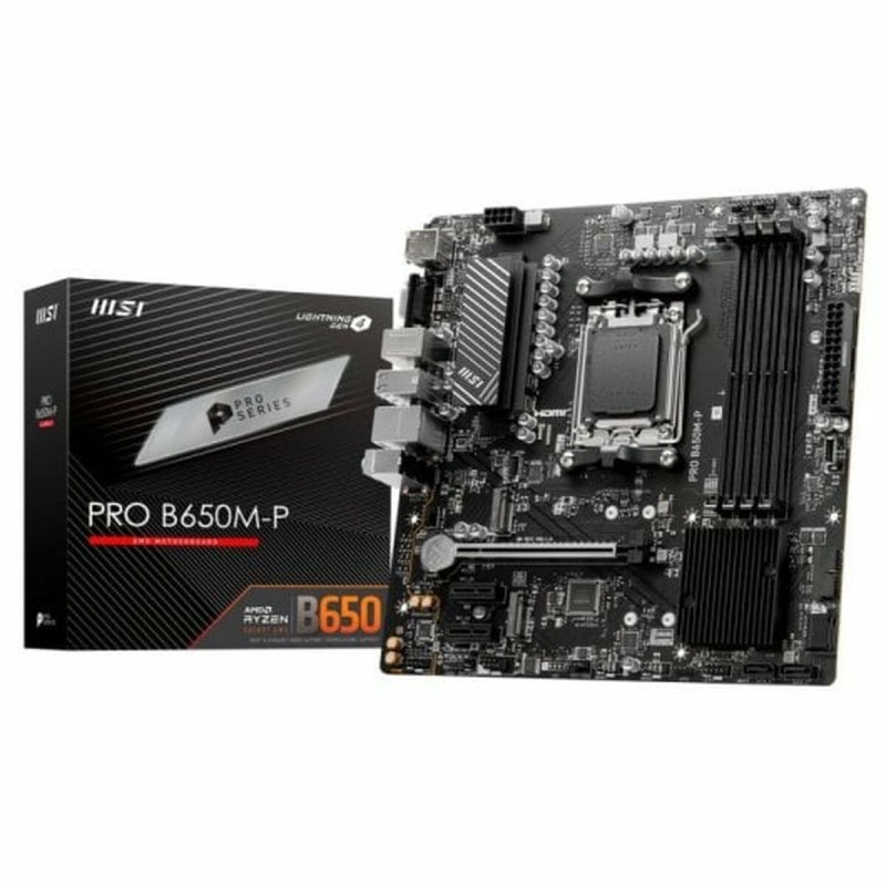 Carte Mère MSI PRO B650M-P AMD AM5 AMD AMD B650