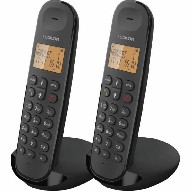 Téléphone fixe Logicom DECT ILOA 250 DUO Noir