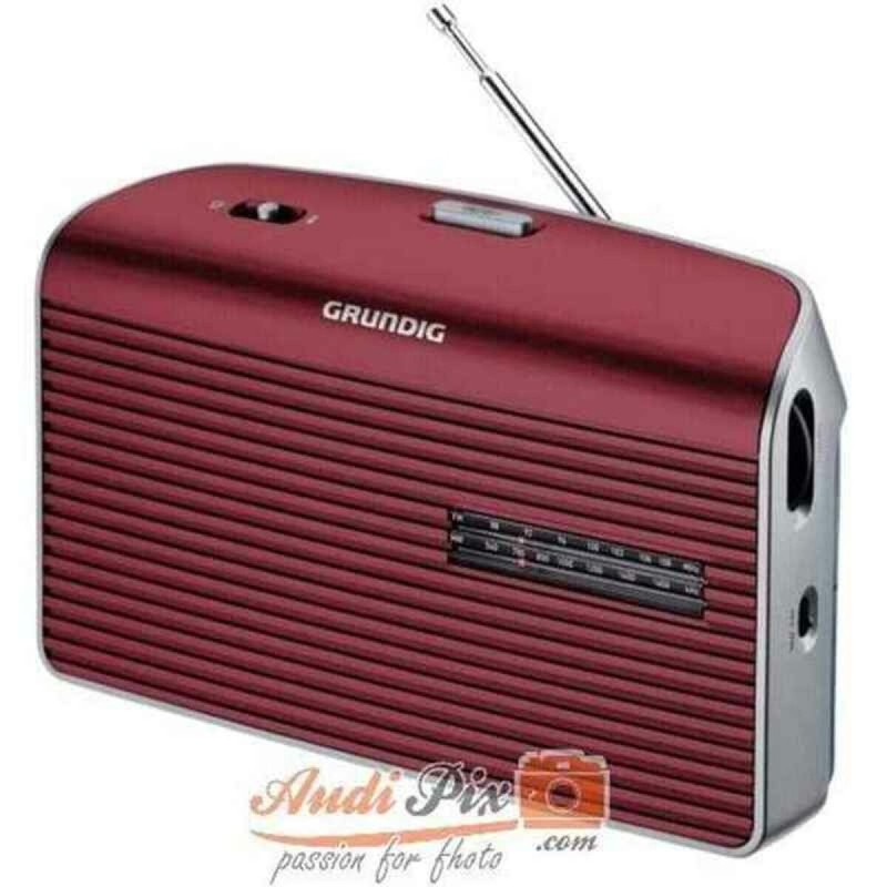 Radio transistor Grundig MUSIC60    ROJO Analogique Rouge