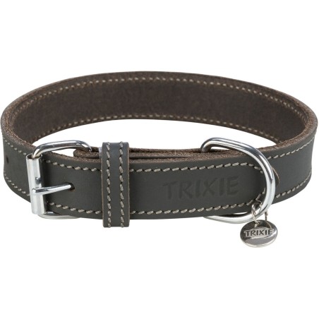 Collier pour Chien Trixie Rustic Gris M/L 42-48 cm