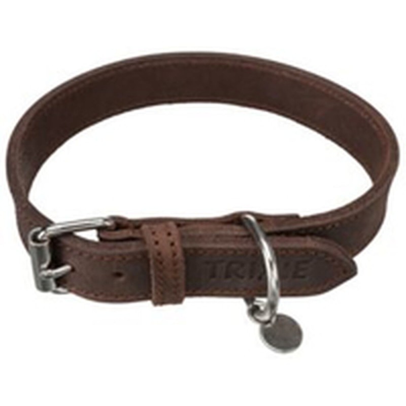 Collier pour Chien Trixie Rustic Gris M/L 42-48 cm