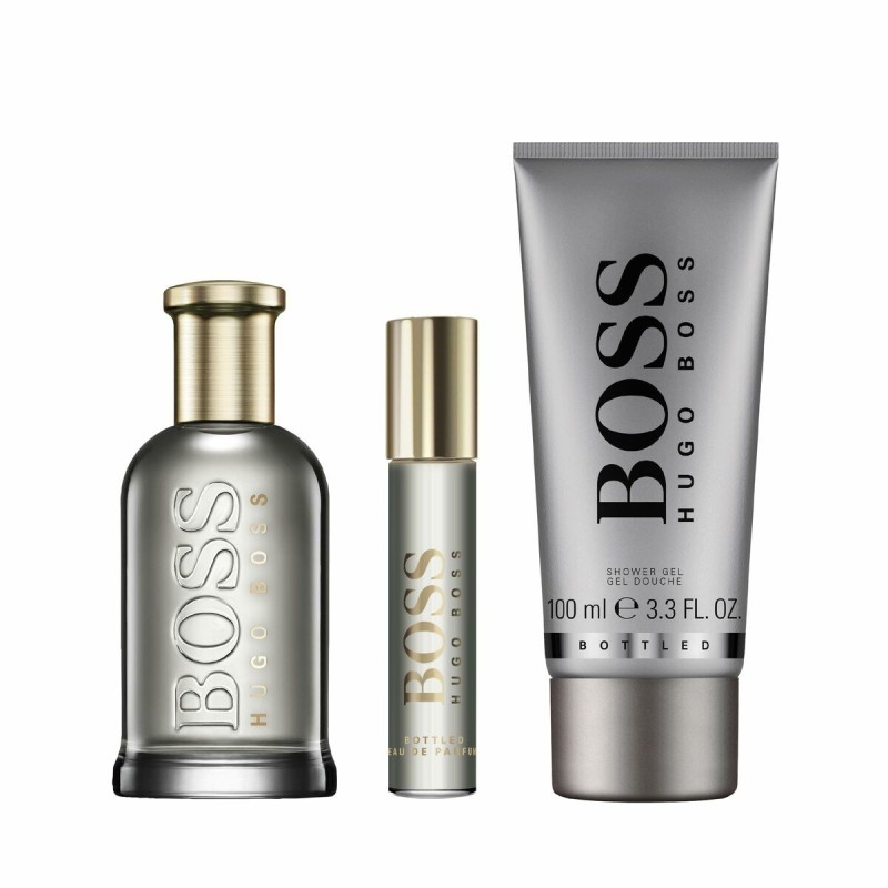 Set de Parfum Homme Hugo Boss EDP Boss Bottled 3 Pièces