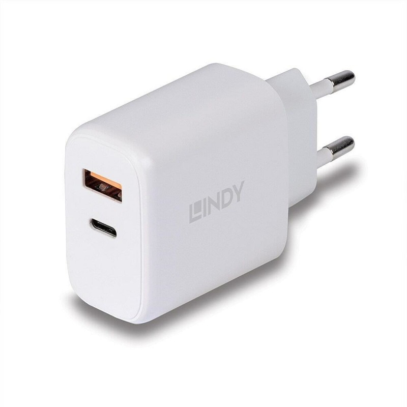 Chargeur de voiture LINDY 73424 Blanc 18 W 30 W