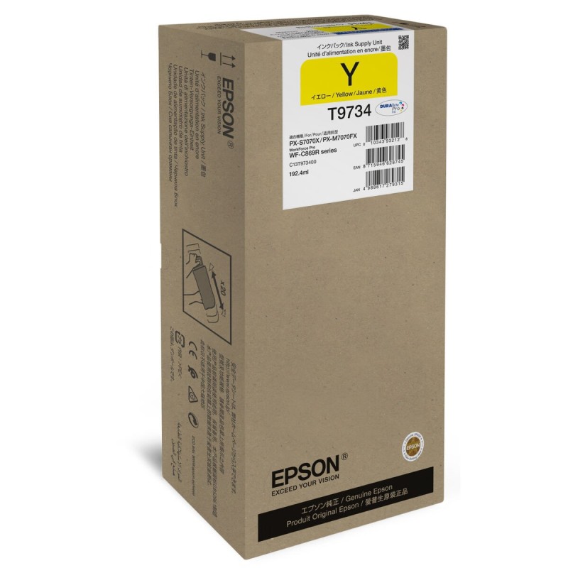 Toner Epson C13T97340N Jaune (1 Unité)