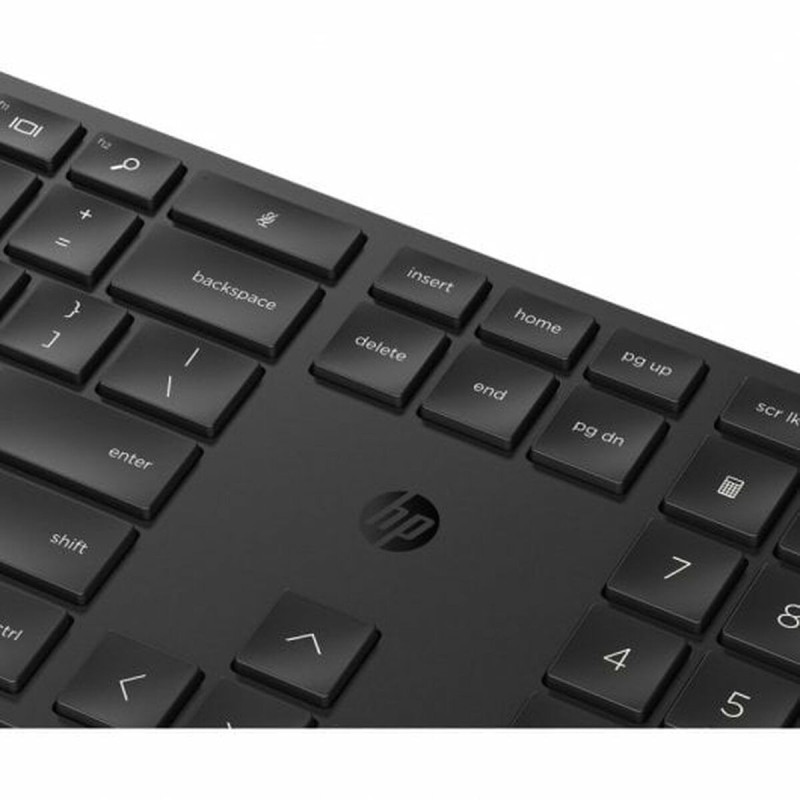 clavier et souris HP 650 Espagnol Qwerty Noir