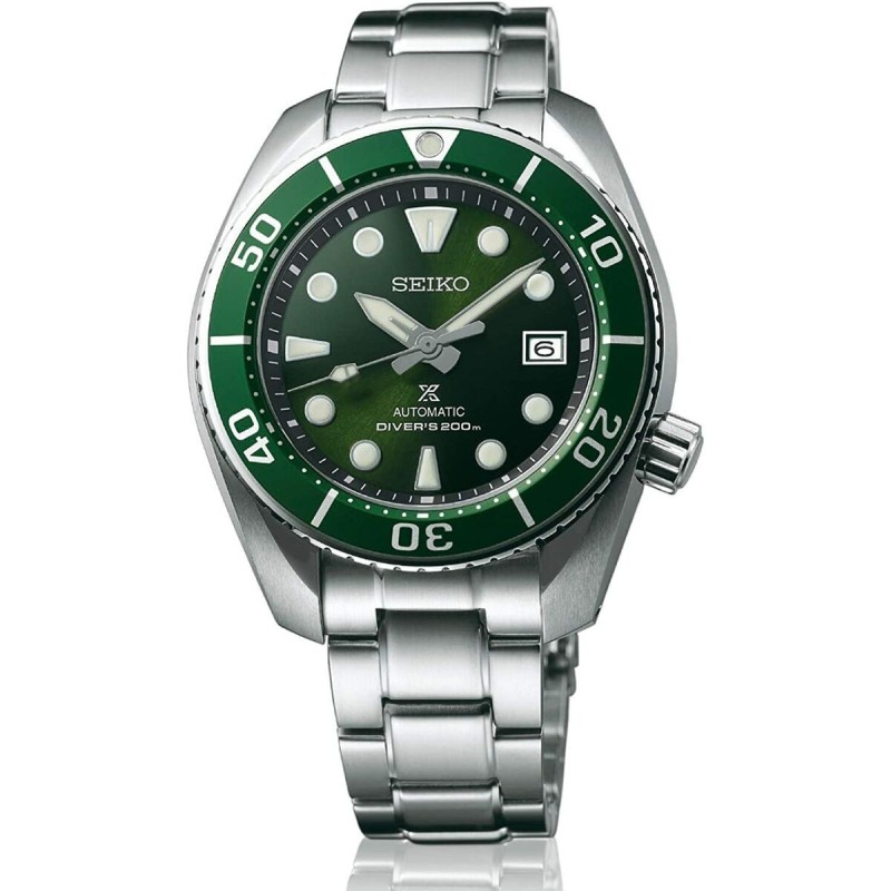 Montre Homme Seiko SPB103J1 Vert Argenté