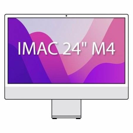 Tout en Un Apple MCR24Y/A 24" 24 GB 512 GB SSD M4