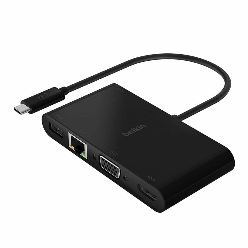 Adaptateur USB-C Belkin AVC004BTBK Noir