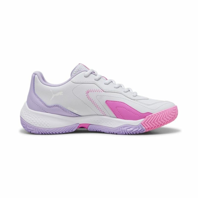 Chaussures de sport pour femme Puma Nova Smash Blanc Prune