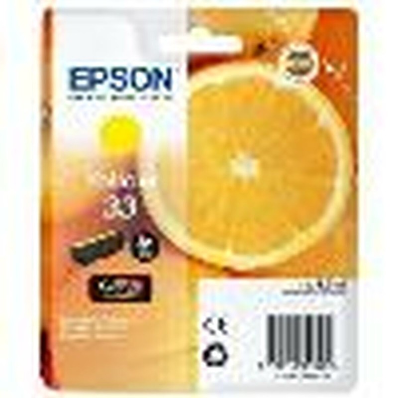 Cartouche d'Encre Compatible Epson C13T33444022 Jaune