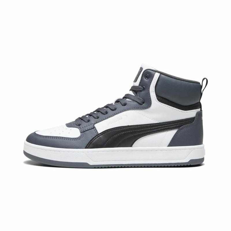 Chaussures casual Puma Caven 2.0 Mid Blanc Gris foncé